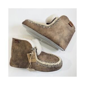 Shepherd 100% sheepskin  suede slippers